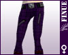 {F} Purple Tartan PantsF