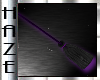 Sexy Witch Broom Purple