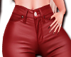 L| Pants Leather Red