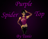 purple spider top