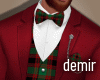 [D] Christmas red suit