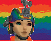 Rainbow Tac Helmet