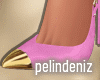 [P] Corking pink pumps