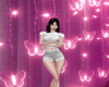butterflies ♡ pink