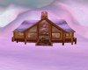 Snowy Log cabin