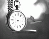 Post clock pendulum
