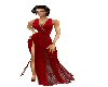 P9]"EVA" Sultry Red Gown