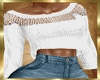DREAMS WHITE SWEATER