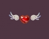 Val. Heart w/wings