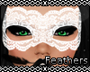F White Lace Mask