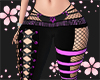 Black And Pink Pant Rll