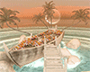 ISLAND BOAT SUNSET