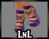 Rose purple heels