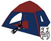 [LL]Red/Blue Dome Tent