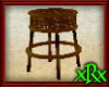 Wicker End Table
