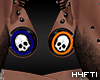H4 | Skull Orange Blue
