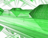 explosion diamant vert