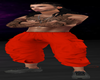 Orange Cargo Sweats