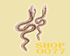 ʑSss🐍Earrings GLD