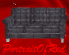 R Attic Black Couch