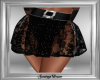 Black Lace Sparkle Skirt