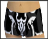 !B! Blk and White Shorts
