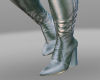 blue *silver boots