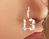 13 Nose Piercing