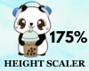 Height Scaler 175%