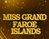 Miss Grand Faroe Islands