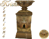 Golden Orb Pedestal