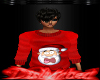 Funny santa sweater red