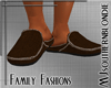 Jammies slippers brown