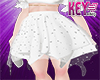 K- Layer White Skirt