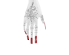 Red Nails + Tattoo