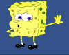 Tired Spongbob Cutout