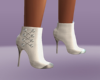 White Ankle Boot