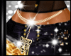 Gold Leo Belly Chain
