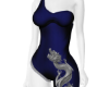 Silver Dragon Bodysuit