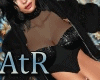 AtR-LoveBlack Fur Coat