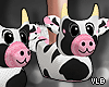 Y- Cute Cow Slippers