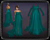 Evening Gown w/Lace Teal