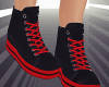 ▲Black Red Shoes