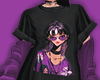 Shirt+Tee Female Purple