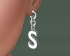 S lette earring drv F