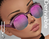 -V- Purple Sunglasses
