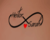 Tatto Sarah e heitor