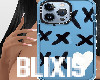 phone case blueX