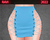 R. Naomi Blue Skirt