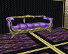 purple colored couch
